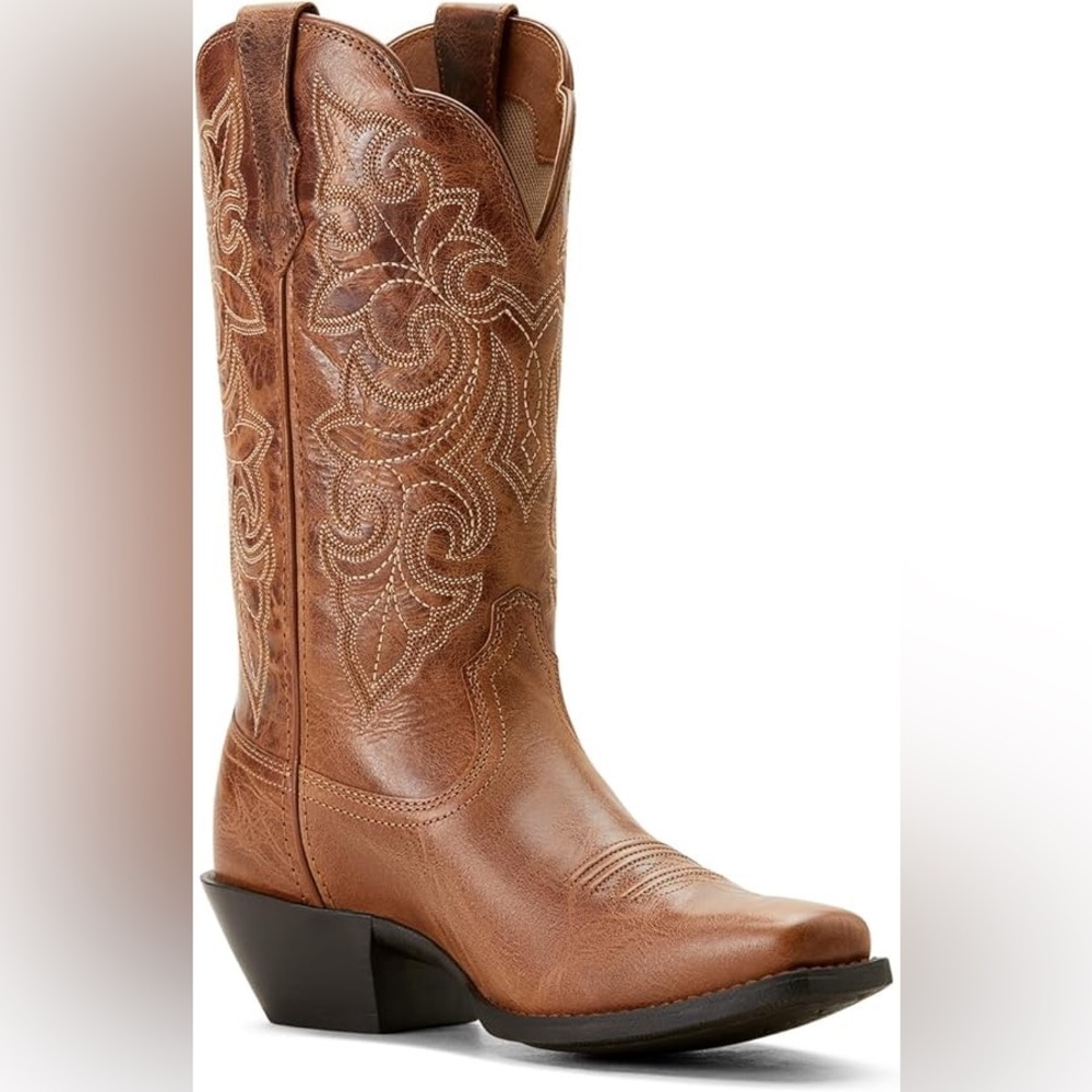 Ariat Round Up Square Toe Western Boot - Womens 11